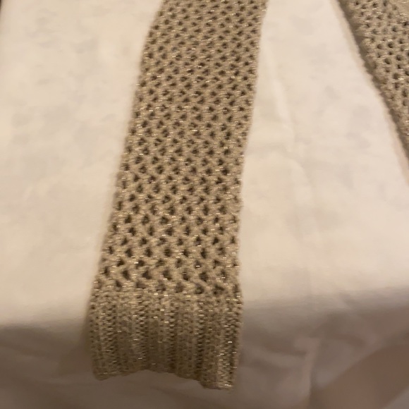 Sparkly tan knitted sweater - Picture 6 of 15